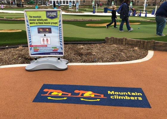 Custom Safety Surfacing and Graphic at the Indianapolis Childrens' Museum