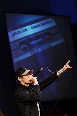 Jason Tom presents "Vocal Groove" at TEDx Talks Honolulu Conference: It's About Time