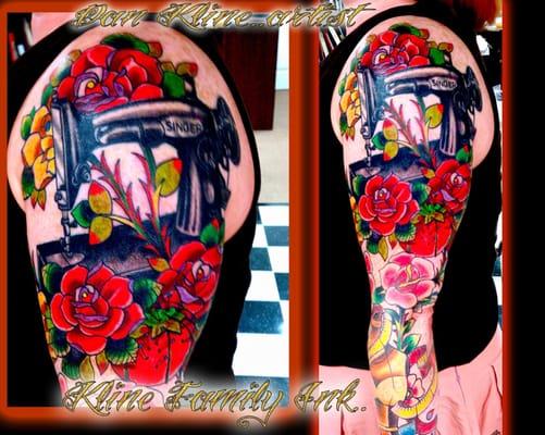 Most amazing tattoo artist EVER! Dan Kline!