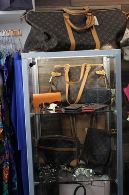 Great selection of luxury handbags