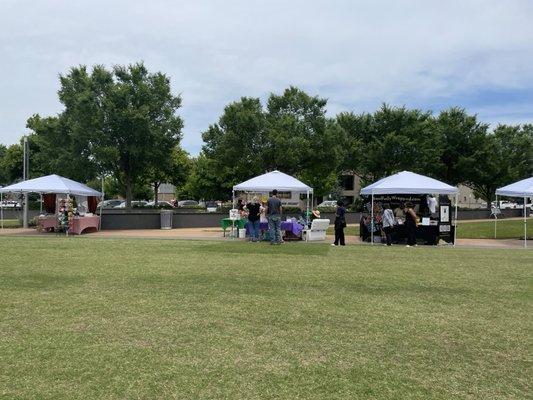 A few of the vendors-Foodie Fest