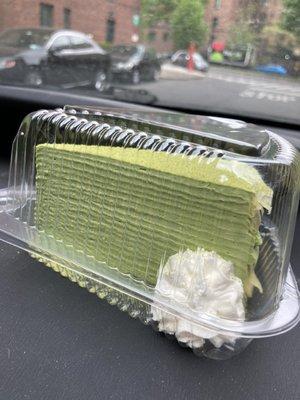 Matcha Crepe Cake