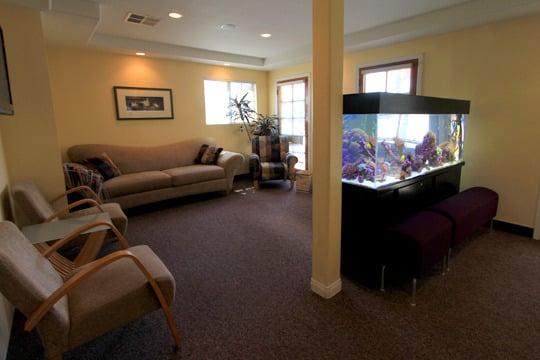 Reception area at Camarillo Smiles.