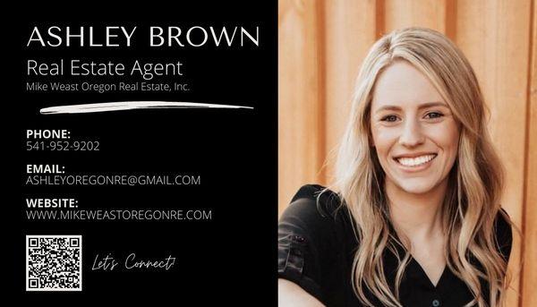 Ashley Brown - Mike Weast Oregon Real Estate