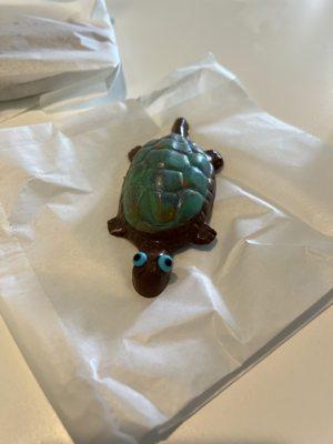 Chocolate turtle