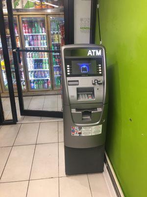 We get ATM inside