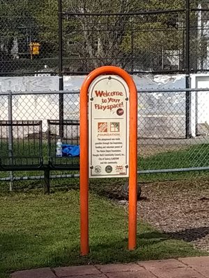 Home Depot Foundation helped fund the playground