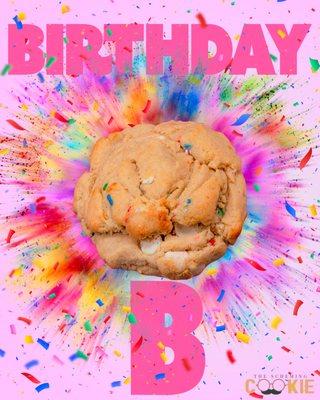 Birthday Cake Cookie