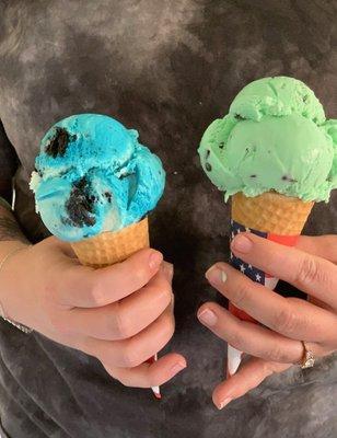 A balanced diet is an ice cream in each hand. "Stay Safe and Stay Sweet!"