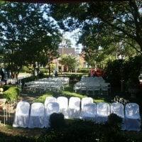 Garden wedding at Heritage House Weddings