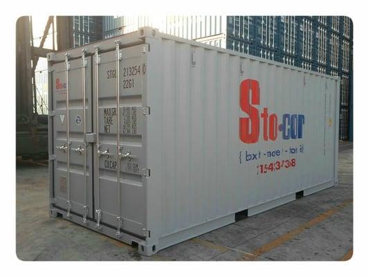 20' Container w/ Lock Box for extra security concerns!