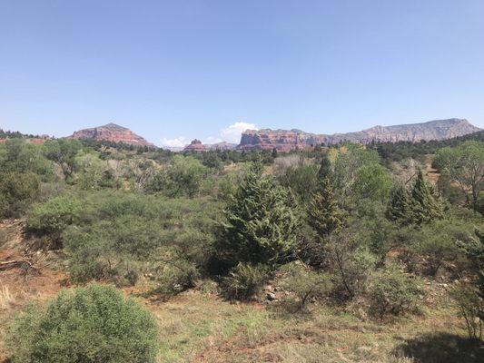 This was our first glimpse into Sedona.