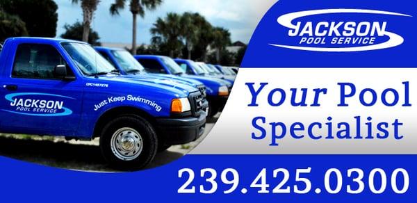 Jackson Pool Service: Your Pool Specialists!