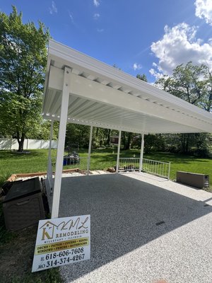 KML Remodeling ~maintenance free patio cover