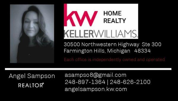 Angel Sampson - Keller Williams Realty