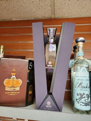 1800 Millennium, Gran Corralejo La Bendicion Mezcal premium tequila and mezcal