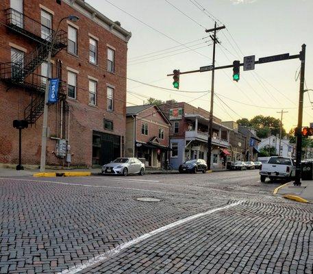 Looking West on State St. in Downtown Athens