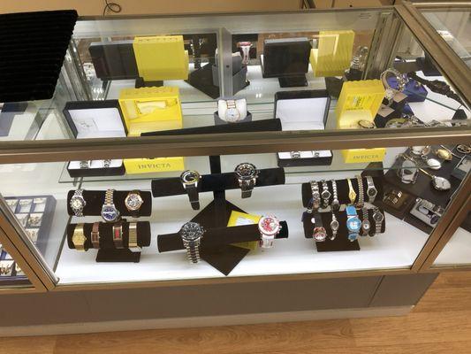 Check out our newly expanded watch center. Vintage and new watches at discount prices. Rolex, Tag Heur, Hamilton, Invicta and so much more.