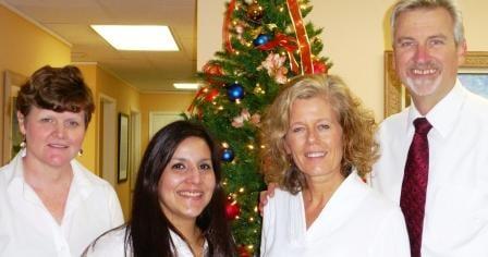 Jamieson Health Center Staff: Denise, Veronica, Hilde and Dr. Jamieson