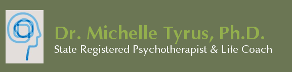 Dr. Michelle Tyrus, state registered psychotherapist and life coach