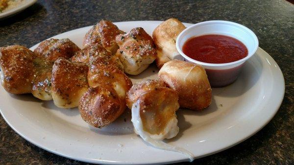 Stuffed Garlic knots