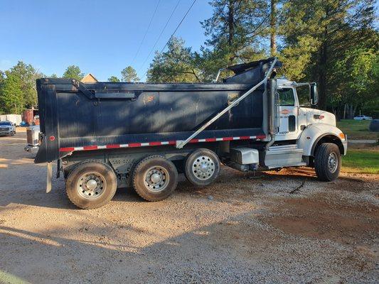 For Hire: Our Dump Trucks are for hire.  If you are trying to get a job done and you are short with a truck. Contact us..