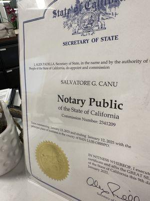 Notary service avail