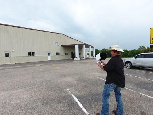 Drones inspections are changing the roofing industry  Yes we have one