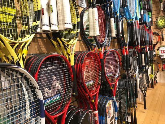 Tennis rackets