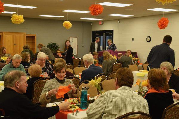 Special meal honoring the ordination of ministers