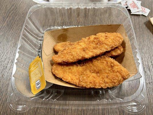 $6.49 - some kind of chicken from the cafeteria