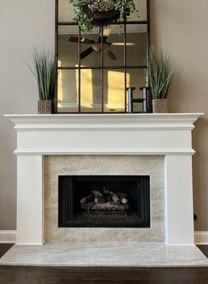 Fireplace hearth