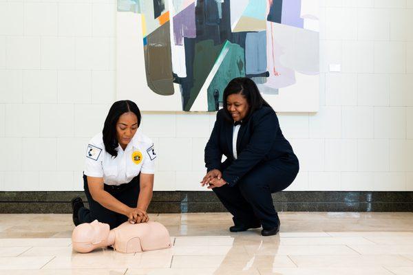 CPR and Life Safety Certified Security Guard Company in Orlando Florida