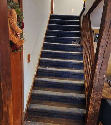 stairs before