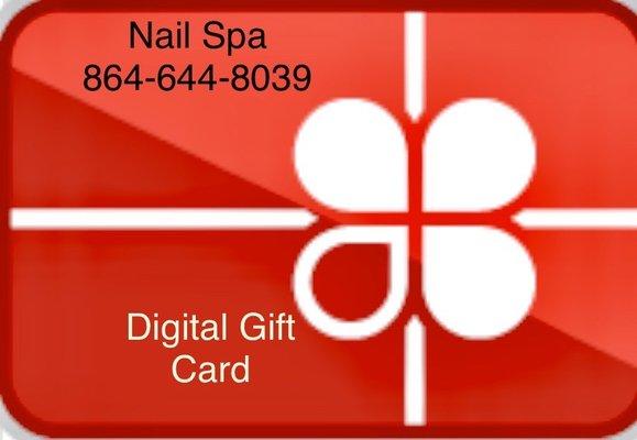 Holiday digital Gift Card available now!