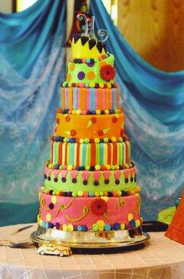 We can make anything with your imagination in mind!  One of a kind custom cakes!