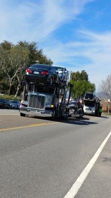 Loading from CA -TX | Express Line Vehicle Transport www.expresslinetransport.com