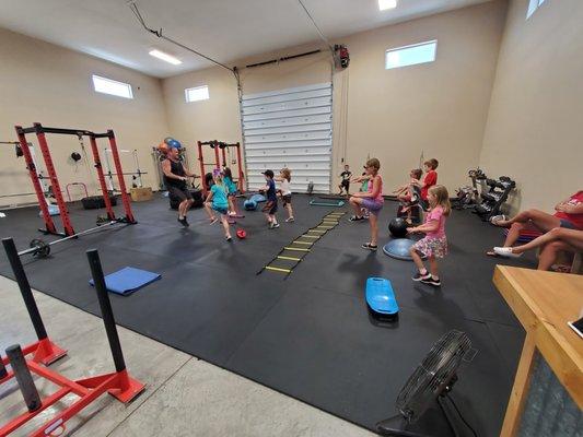 GFit Kidz Class at Garage Fitness