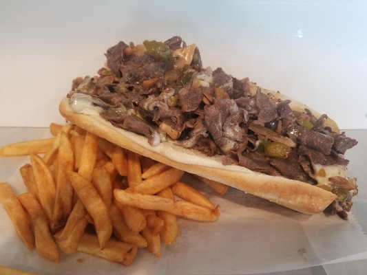 philly steak and fries