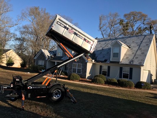 Roof replacement. New Roof No Mess