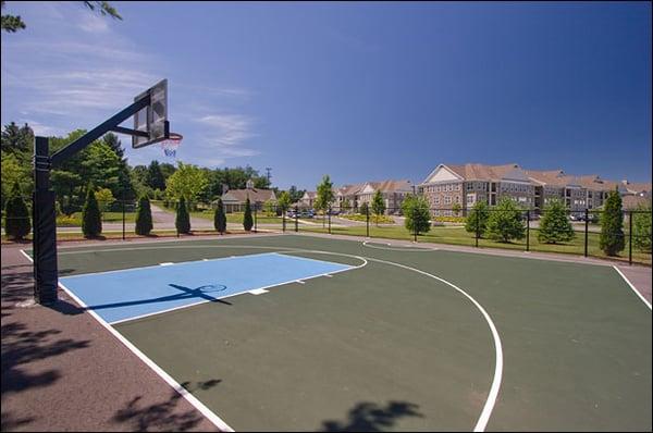 Our sport court is the perfect spot to meet new friends.