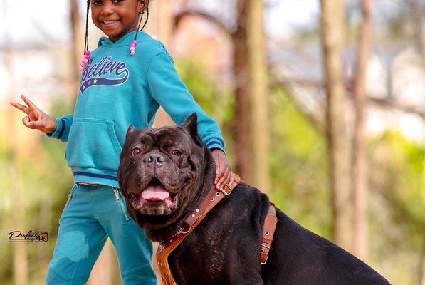 Girl and her dog!