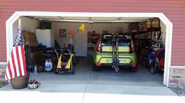 My new Terra Trike Rambler, Burley dog trailer and DraftMaster bike hauler.