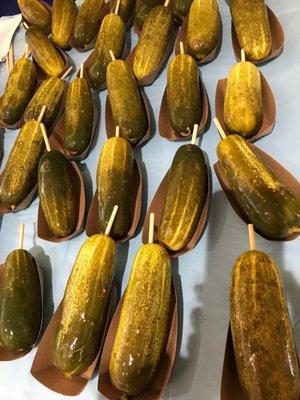 Ginormous pickles only $2.