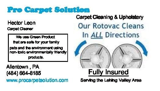 Carpet Cleaning in Allentown PA