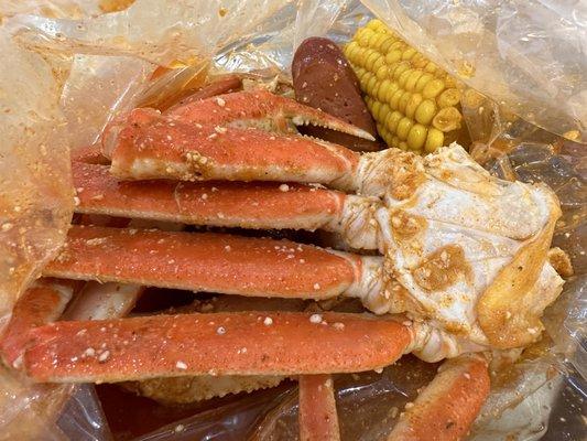 1/2 pound crab boil ($17.99) 8/11/2023