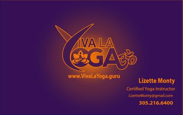 Viva La Yoga By Donation! Every Monday & Wednesday @6pm and Saturday @9am... 867 Michael St. Miami Beach, Florida 33141