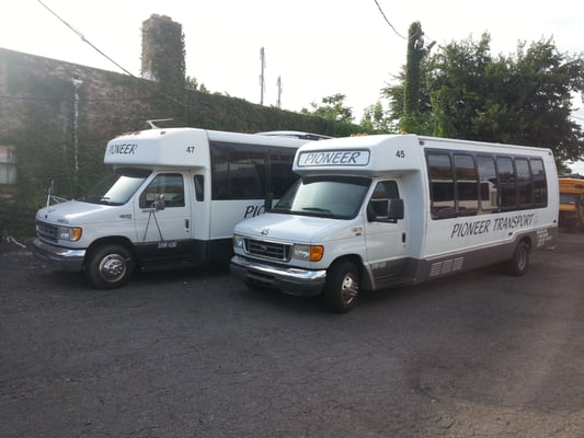 Pioneer Transport offers 55, 47, 24, & 21 passenger charter coaches for all your transportation needs!