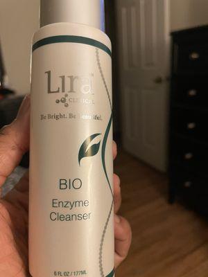 Lira Bio Enzyme Cleanser...very gentle and smells great