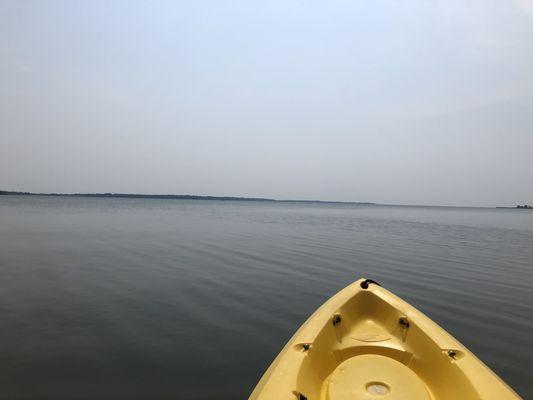 View from my rented kayak